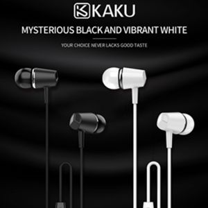 Kaku 3.5MM Jack Plug Mobile Phone Mp3 Wired Connect Earbuds Earphone - Free ESET Mobile Security