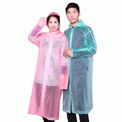Waterproof Transparent Raincoat