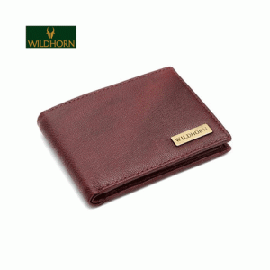 WILDHORN Nepal Brown Men's Genuine Leather RFID protected Wallet (WH2071 B.Brown)