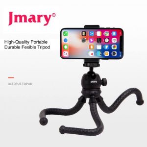 Jmary Flexible Octopus Tripod For DSLR And Mobile With Cold Shoe Mount(Best For Vlogging)