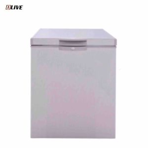 OLIVE 108 Litres Chest Freezer With Silver Colored Stylish Design