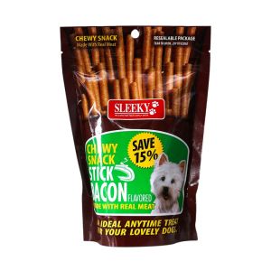 Sleeky Dog Chewy Snacks Bacon Flavor for pets