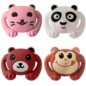 Magemior Cute Cat Monkey Panda Animal Pattern Silicone Baby Luxury Pacifier (S-7) BPA Free