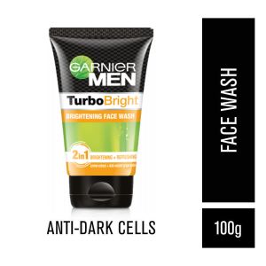 Garnier Men Turbo Bright Face Wash -100g