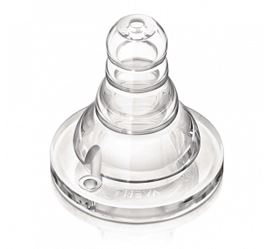 Philips Avent SCF968/22 Essential Nipple / Teat for 3 months + Medium Flow, Pack of 2
