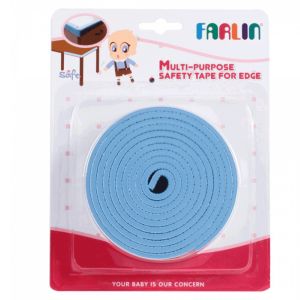 Farlin Multi-Purpose Self Adhesive Rubber Foam Desk Table Edge Corner Protector Tape for Baby Protection (BF-511D)