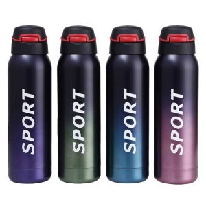 500ml Sport Thermos Water Bottle With Straw Insulation Cup For Baby & Adult
