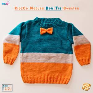 KidzCo Woolen Bow Tie Sweater