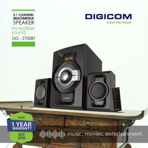 DIGICOM 2.1 Channel Bluetooth Multimedia Speaker DG-Z700BT