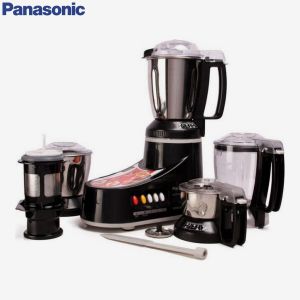 Panasonic MX-AC 350A 550W Super Mixer Grinder 2 Steel jars, 1 Juicer Jar (White)