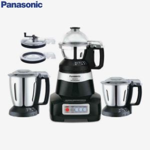 Panasonic MX-AE375BLK 750W Monster  Mixer Grinder 2 Steel Jars, 1 Steel super Jar (Black)