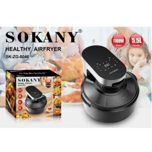 Sokany 5.5Ltr. Multifunction Air Fryer  With Digital Touch Control