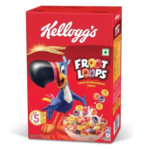 Kellogg’s Froot Loops Crunchy Multigrain Breakfast Cereal 285Gm