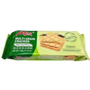 A-Taste Multi-Grain Cracker Nas Chia Seed 160Gm