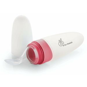 R for Rabbit First Feed Silicon Spoon - RED(FSFFR01)