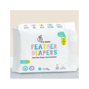 R for Rabbit Feather Diapers XXL ( Pant Style)-DFD5R26 ( >15 kgs)