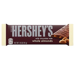 Hershey's Whole Almonds Milk Chocolate 41Gm
