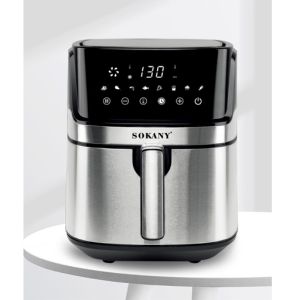 Sokany Smart Digital Touch Control Air Fryer 8Ltr. With Wifi Function