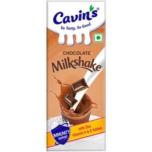 Cavins Chocolate Milkshake 180Ml