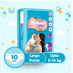 Nyano Baby Diaper 10 Pants L