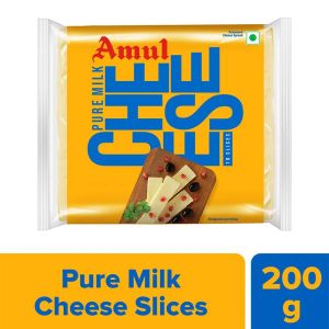 Amul Cheese Slices 200Gm (10 Slices)