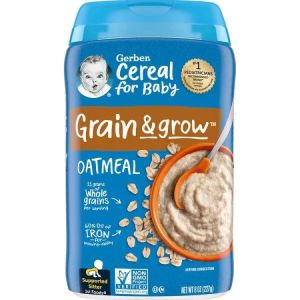 Gerber Oatmeal Single Grain Cereal,1st Food, 8 oz (227 g)