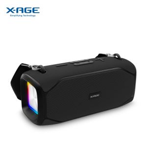 X-AGE ConvE Stereo 20W Bluetooth Speaker (XBS09)| Support TWS | Splash Proof | 3600mAh Battery