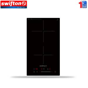 Swifton 30cm 2 Induction Built in Hob Cooktop , Ceramic Glass, Child Lock Timer, SN-226VDH