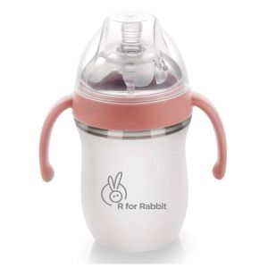 R for Rabbit First Feed Feeding Bottle 260 ml - PINK(SBFFP260)