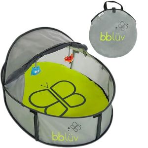 BBluv Nido Mini 2-in-1 Travel & Play Tent Fun Tent with UV Protection for Infants and Toddlers B0103