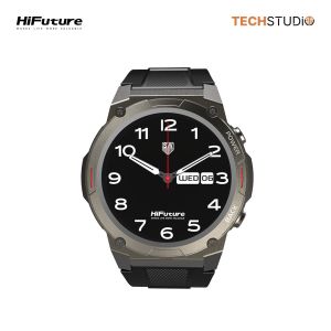 HiFuture FutureGo Mix 2 | 1.43" Amoled Display| Bluetooth Calling | 12Days Battery Backup | Techstudio