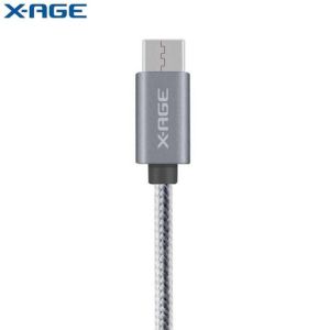 X-AGE ConvE Thread 2.A Quick Charging 1m Micro USB Cable XDC02