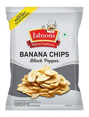 Jabsons Banana Chips Black Pepper 150Gm