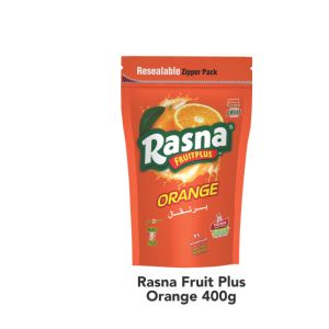 Rasna Fruit Plus  Orange Juice 400Gm
